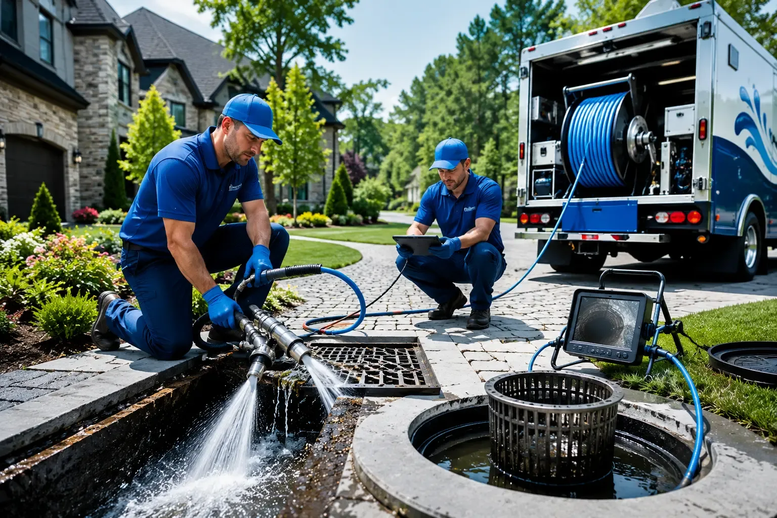 Local outdoor drain cleaning professionals in Waverly, KY
